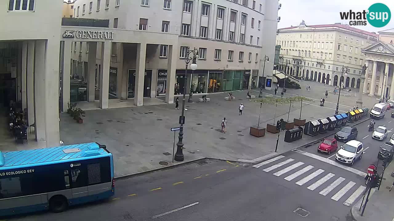 Trieste – Borsa square webcam live