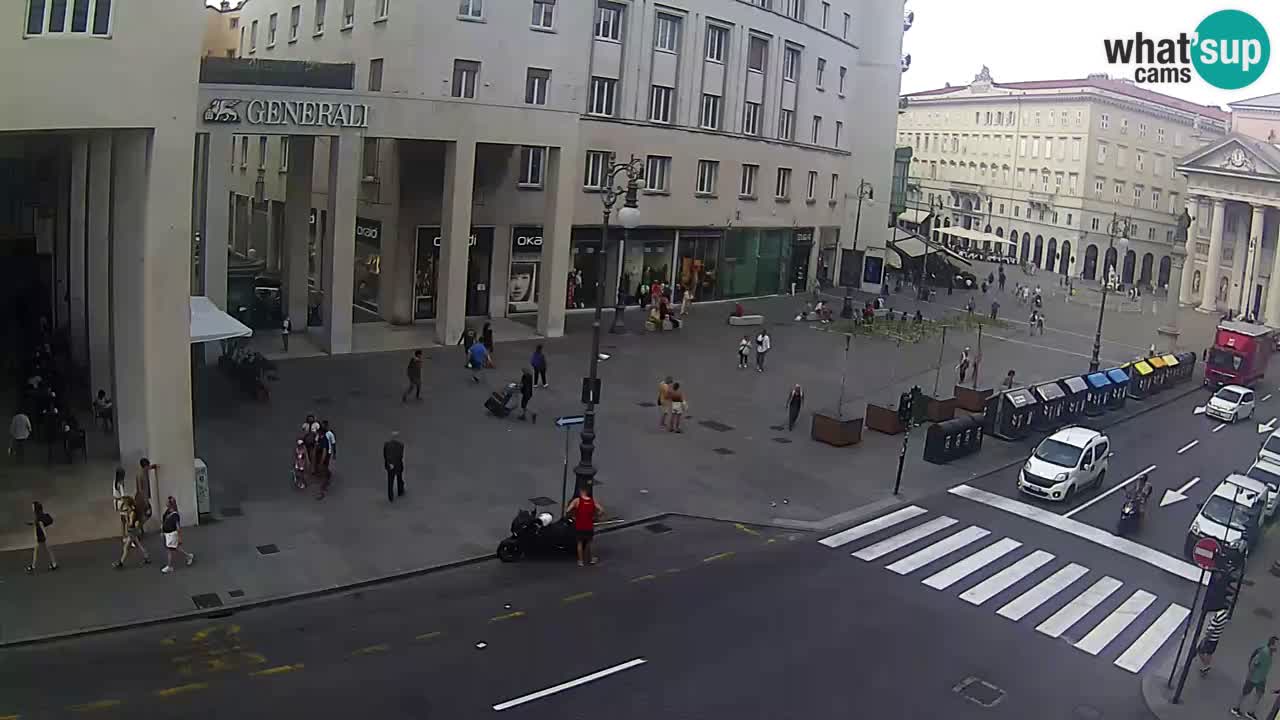 Trieste – Borsa square webcam live