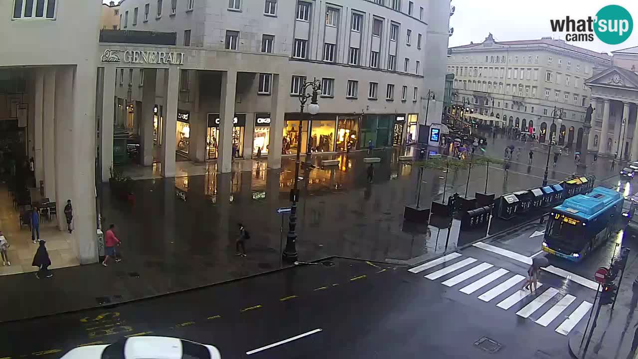 Trieste – Borsa square webcam live