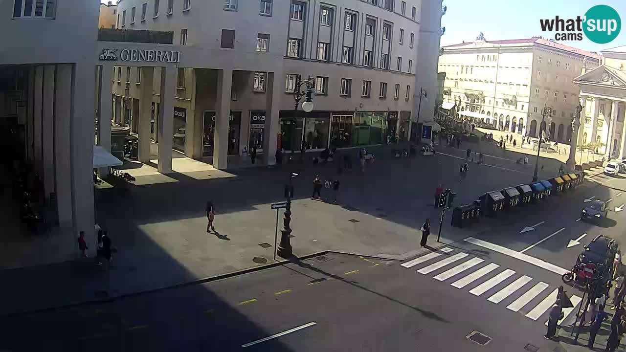 Trieste – Borsa square webcam live