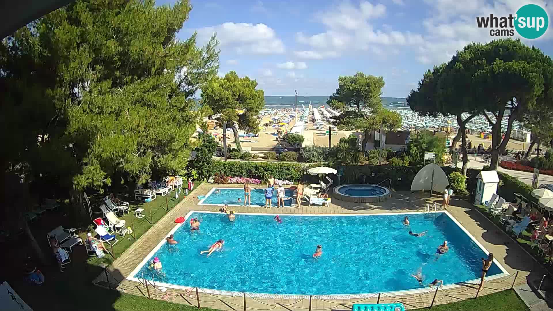 Livecam Lignano hotel Atlantic – Lignano Sabbiadoro beach