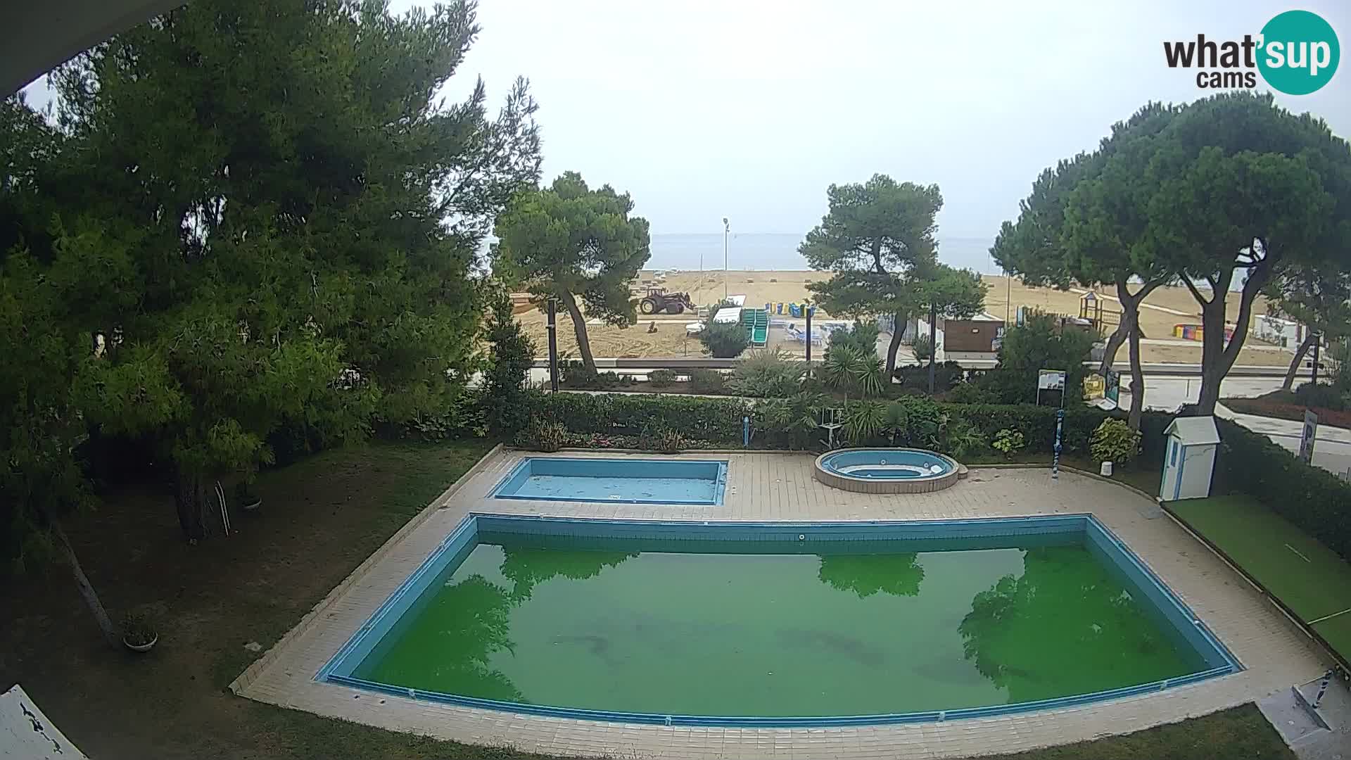 Spletna kamera Lignano Hotel Atlantic – Plaža Lignano Sabbiadoro