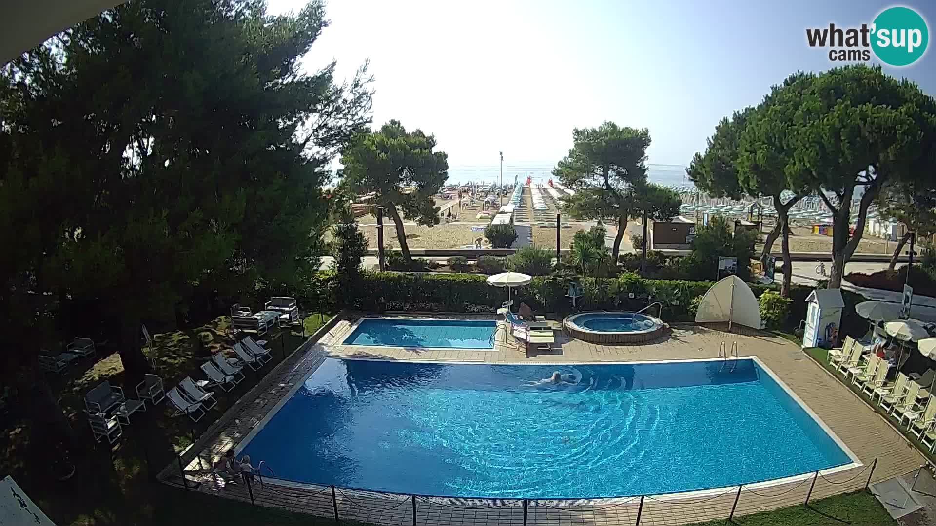 Webcam LIGNANO Hotel ATLANTIC  – Lignano Sabbiadoro Strand