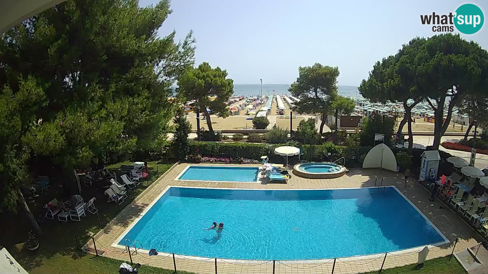 Webcam LIGNANO Hotel ATLANTIC  – Lignano Sabbiadoro Strand