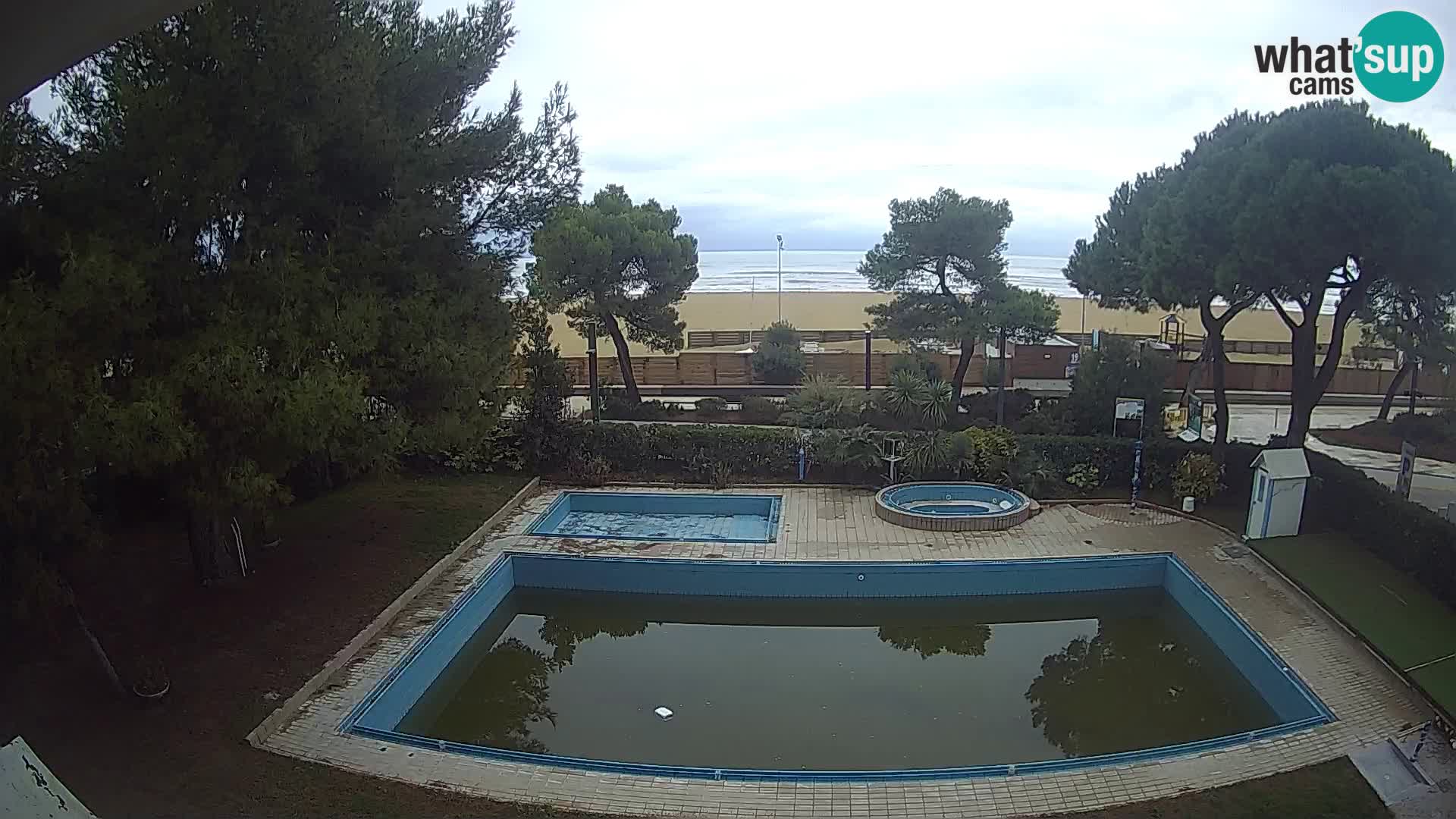 Spletna kamera Lignano Hotel Atlantic – Plaža Lignano Sabbiadoro