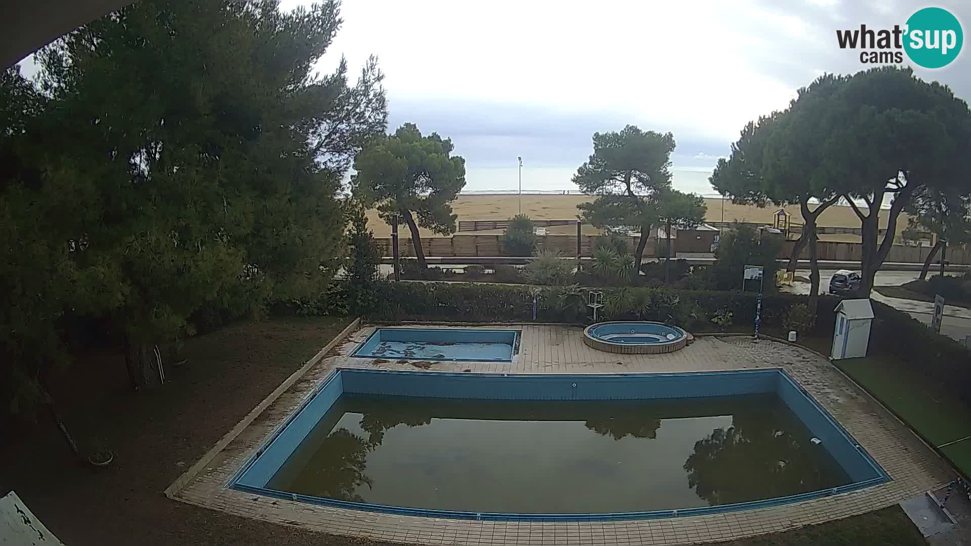 Spletna kamera Lignano Hotel Atlantic – Plaža Lignano Sabbiadoro