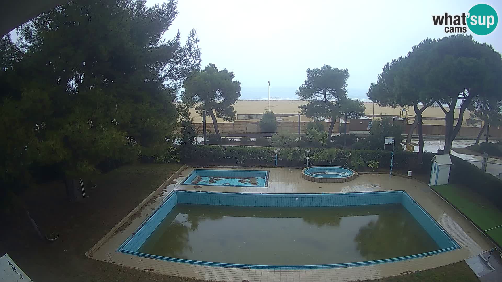 Spletna kamera Lignano Hotel Atlantic – Plaža Lignano Sabbiadoro