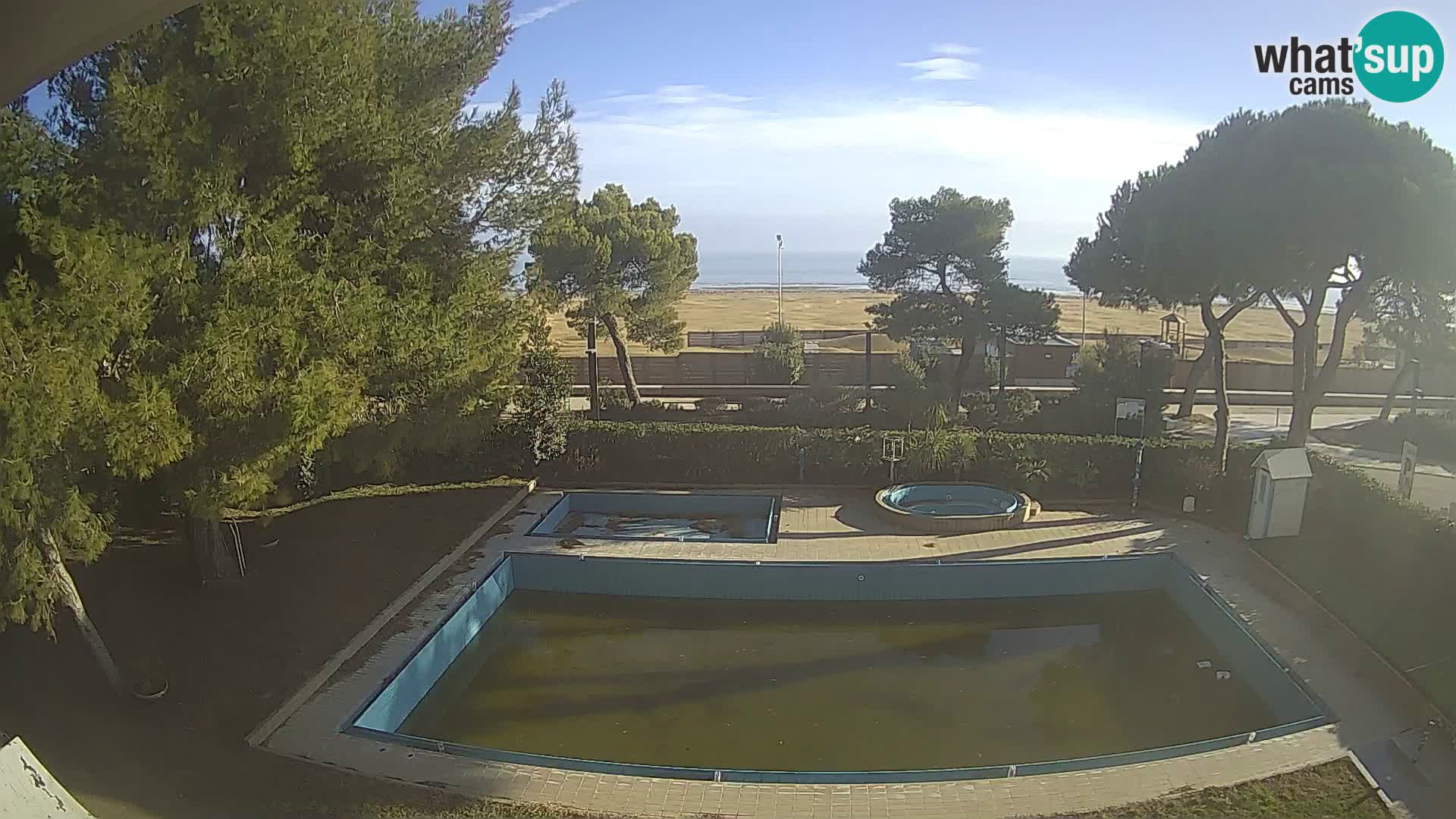 Spletna kamera Lignano Hotel Atlantic – Plaža Lignano Sabbiadoro