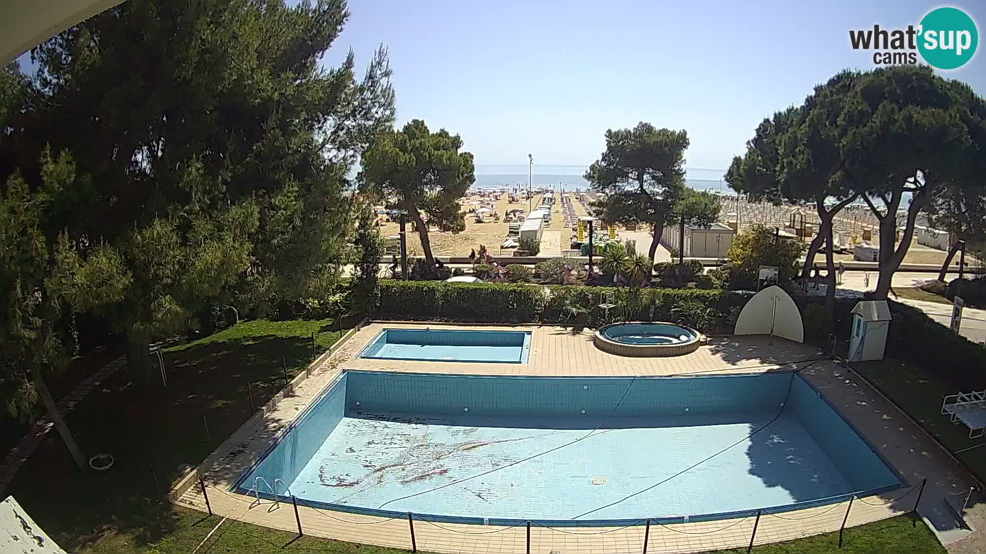 Webcam LIGNANO Hotel ATLANTIC  – Lignano Sabbiadoro Strand