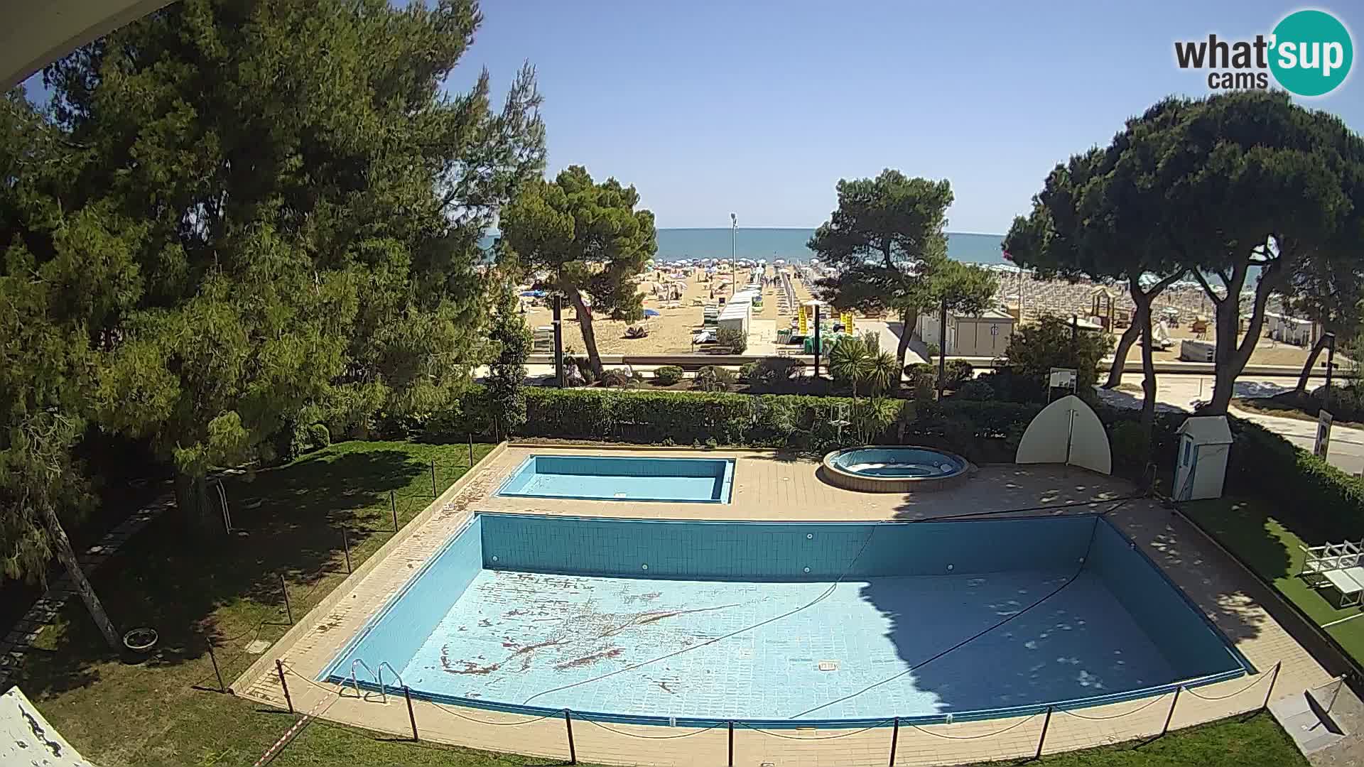 Webcam LIGNANO Hotel ATLANTIC  – Lignano Sabbiadoro Strand