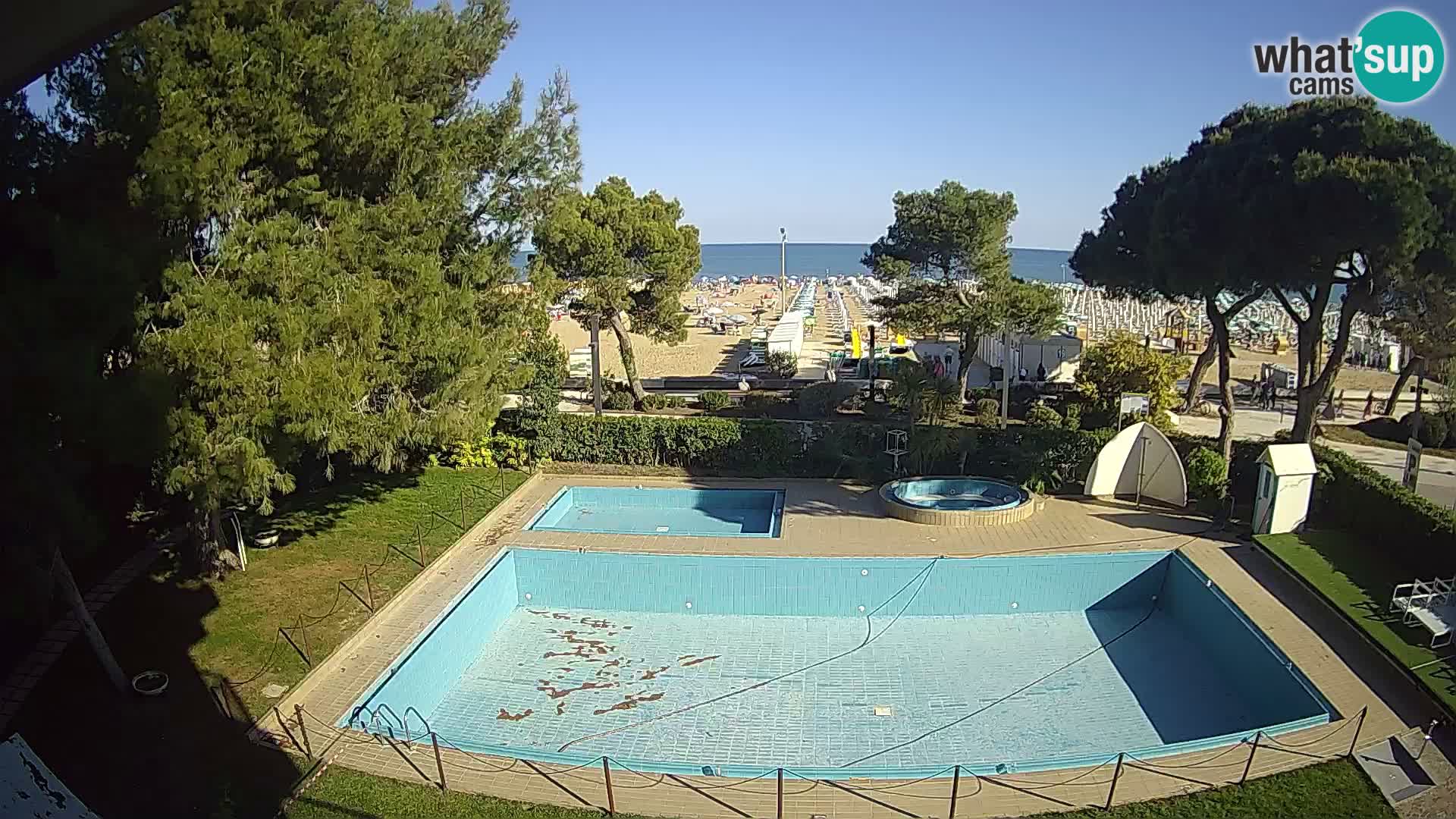 Lignano webcam Hotel Atlantic | Spiaggia Lignano Sabbiadoro