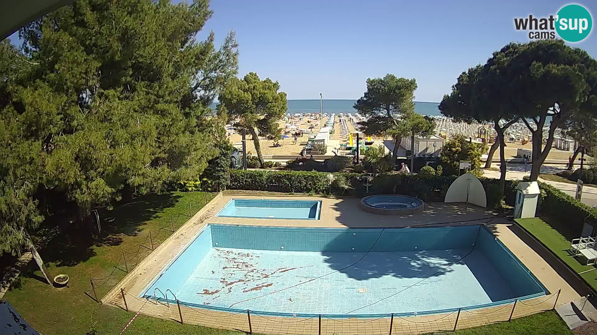 Webcam LIGNANO Hotel ATLANTIC  – Lignano Sabbiadoro Strand