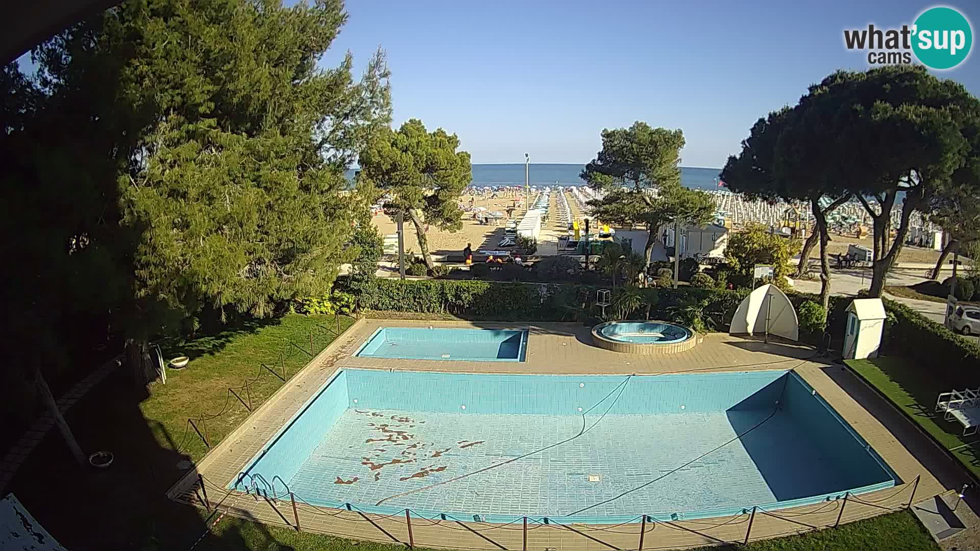 Lignano webcam Hotel Atlantic | Spiaggia Lignano Sabbiadoro