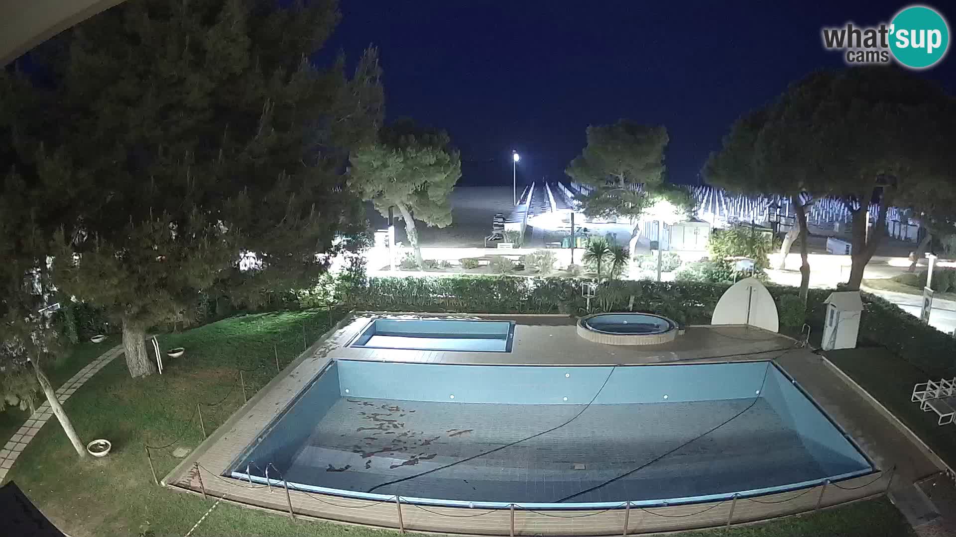 Spletna kamera Lignano Hotel Atlantic – Plaža Lignano Sabbiadoro