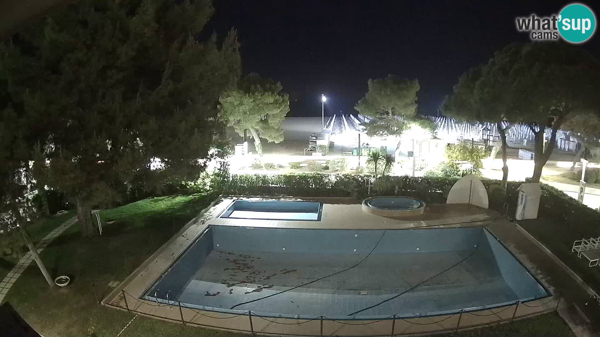 Spletna kamera Lignano Hotel Atlantic – Plaža Lignano Sabbiadoro
