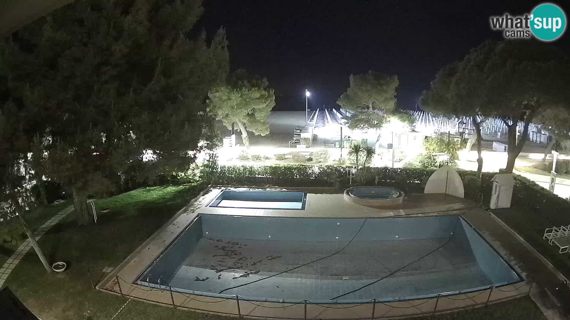 Spletna kamera Lignano Hotel Atlantic – Plaža Lignano Sabbiadoro