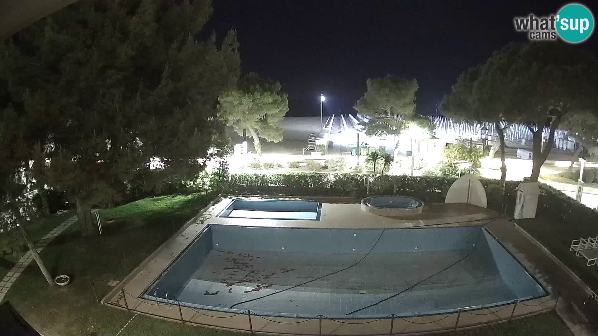 Spletna kamera Lignano Hotel Atlantic – Plaža Lignano Sabbiadoro
