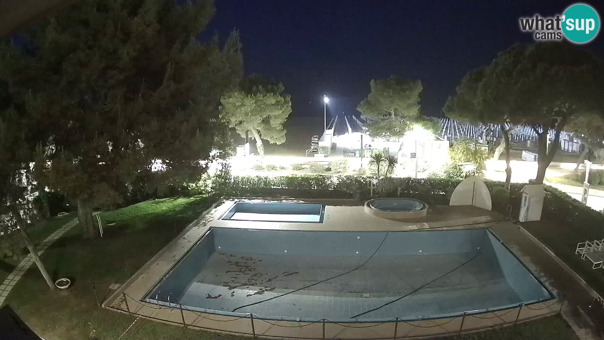 Web kamera Lignano Hotel Atlantic – Plaža Sabbiadoro
