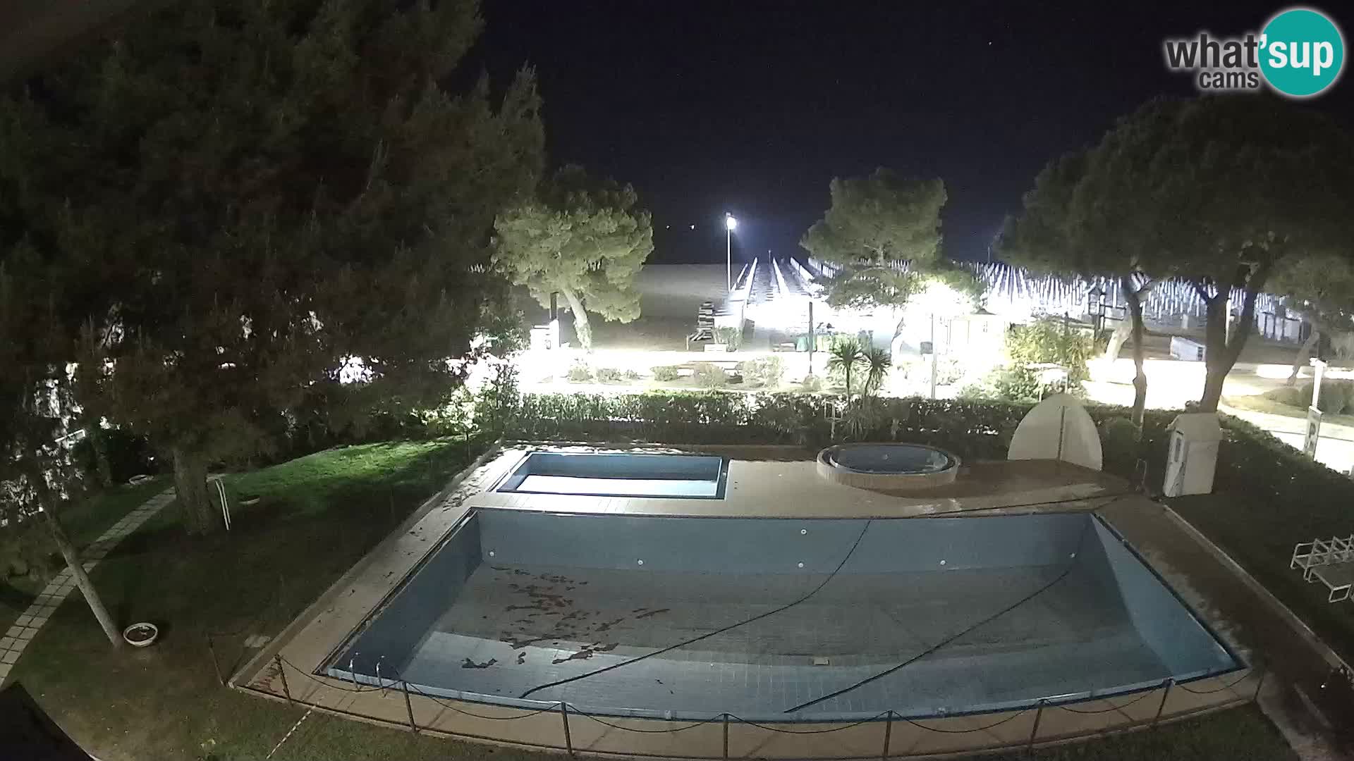 Web kamera Lignano Hotel Atlantic – Plaža Sabbiadoro