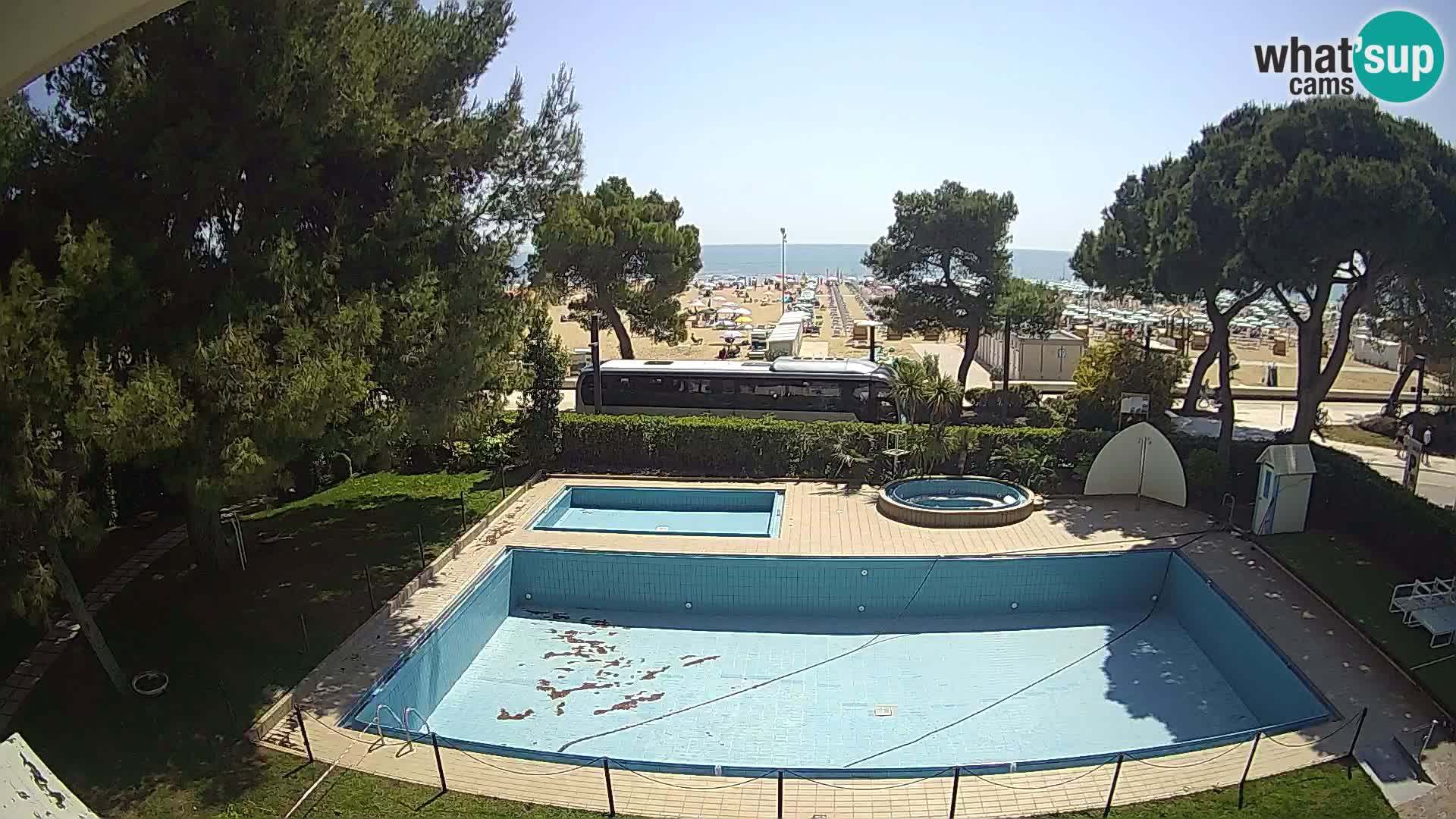 Livecam Lignano hotel Atlantic – Lignano Sabbiadoro beach
