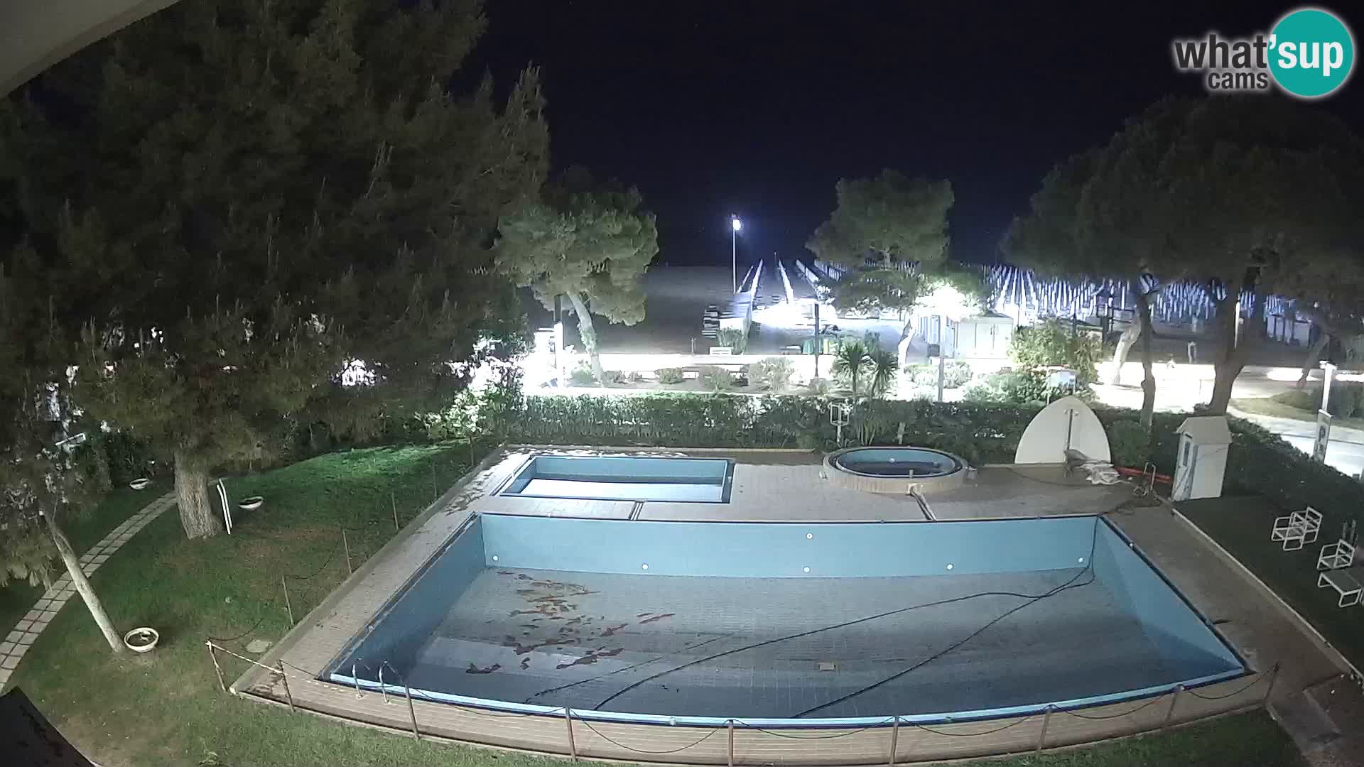 Web kamera Lignano Hotel Atlantic – Plaža Sabbiadoro