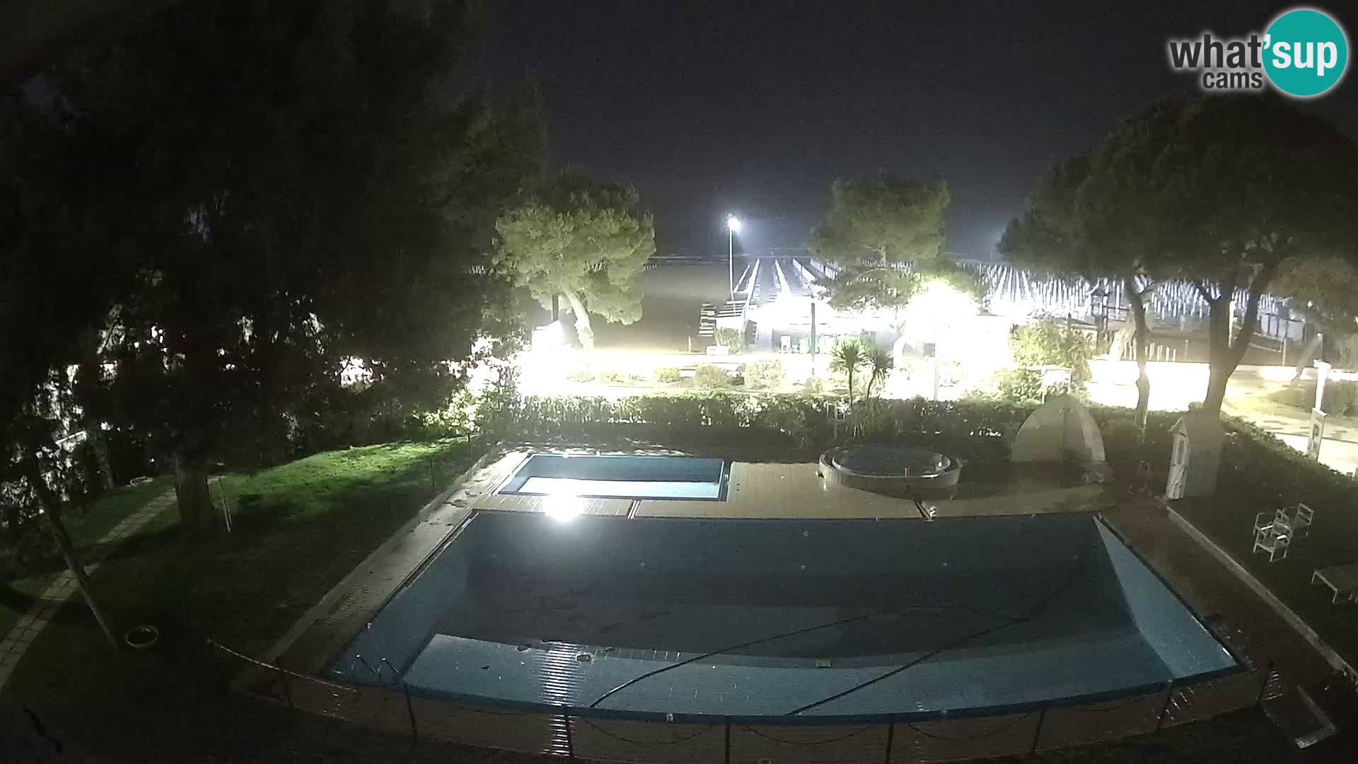 Spletna kamera Lignano Hotel Atlantic – Plaža Lignano Sabbiadoro