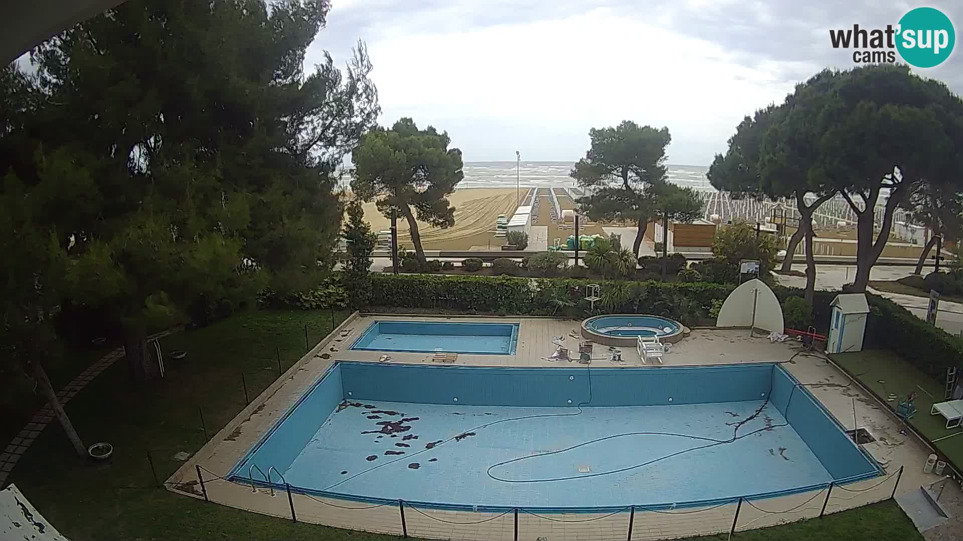 Spletna kamera Lignano Hotel Atlantic – Plaža Lignano Sabbiadoro
