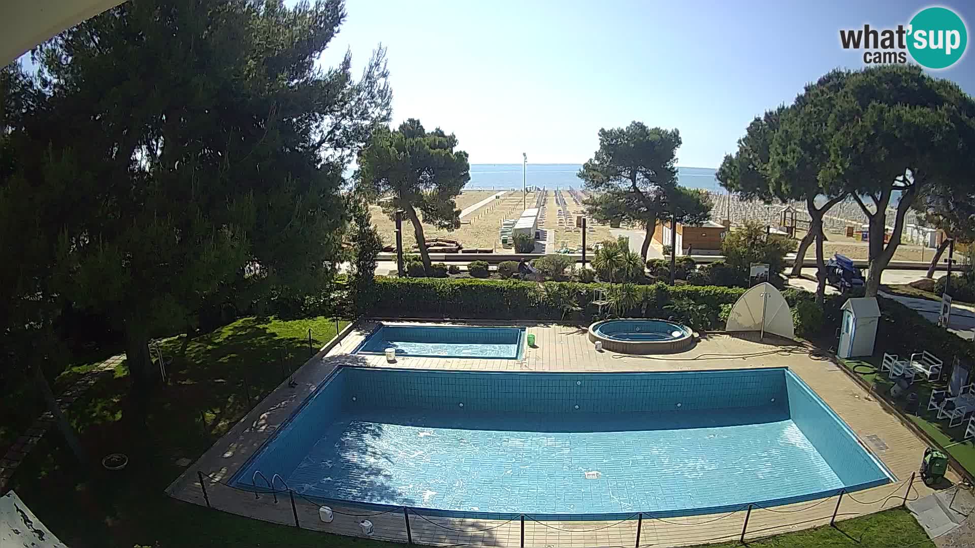 Livecam Lignano hotel Atlantic – Lignano Sabbiadoro beach