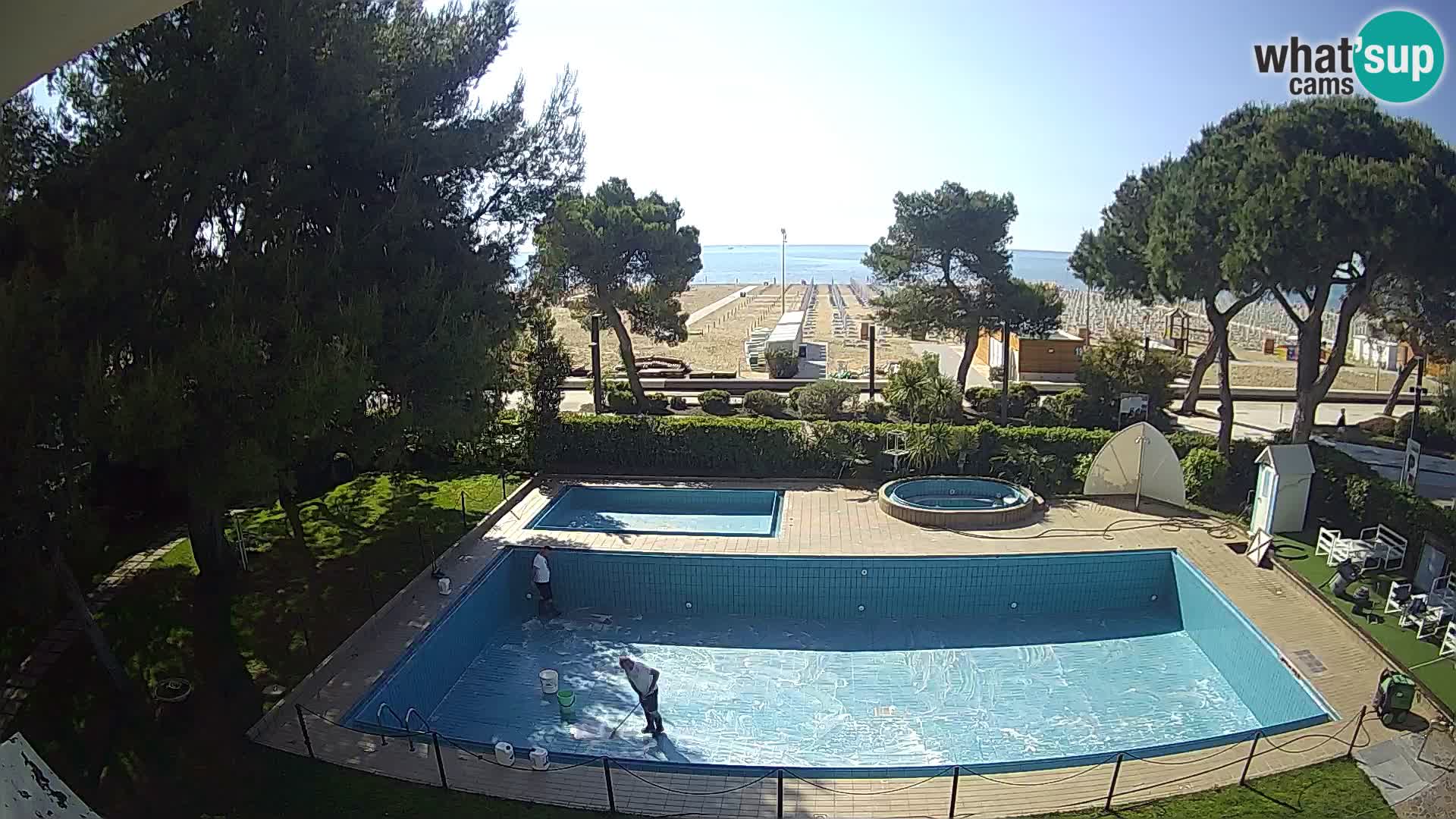Livecam Lignano hotel Atlantic – Lignano Sabbiadoro beach