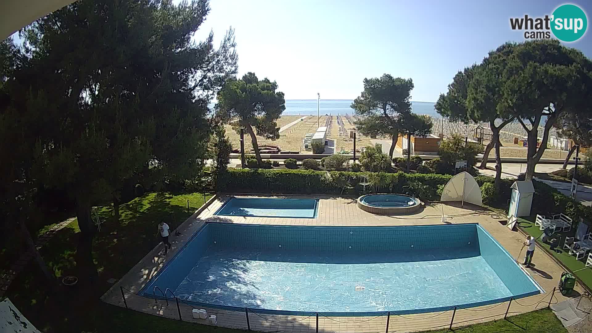 Livecam Lignano hotel Atlantic – Lignano Sabbiadoro beach