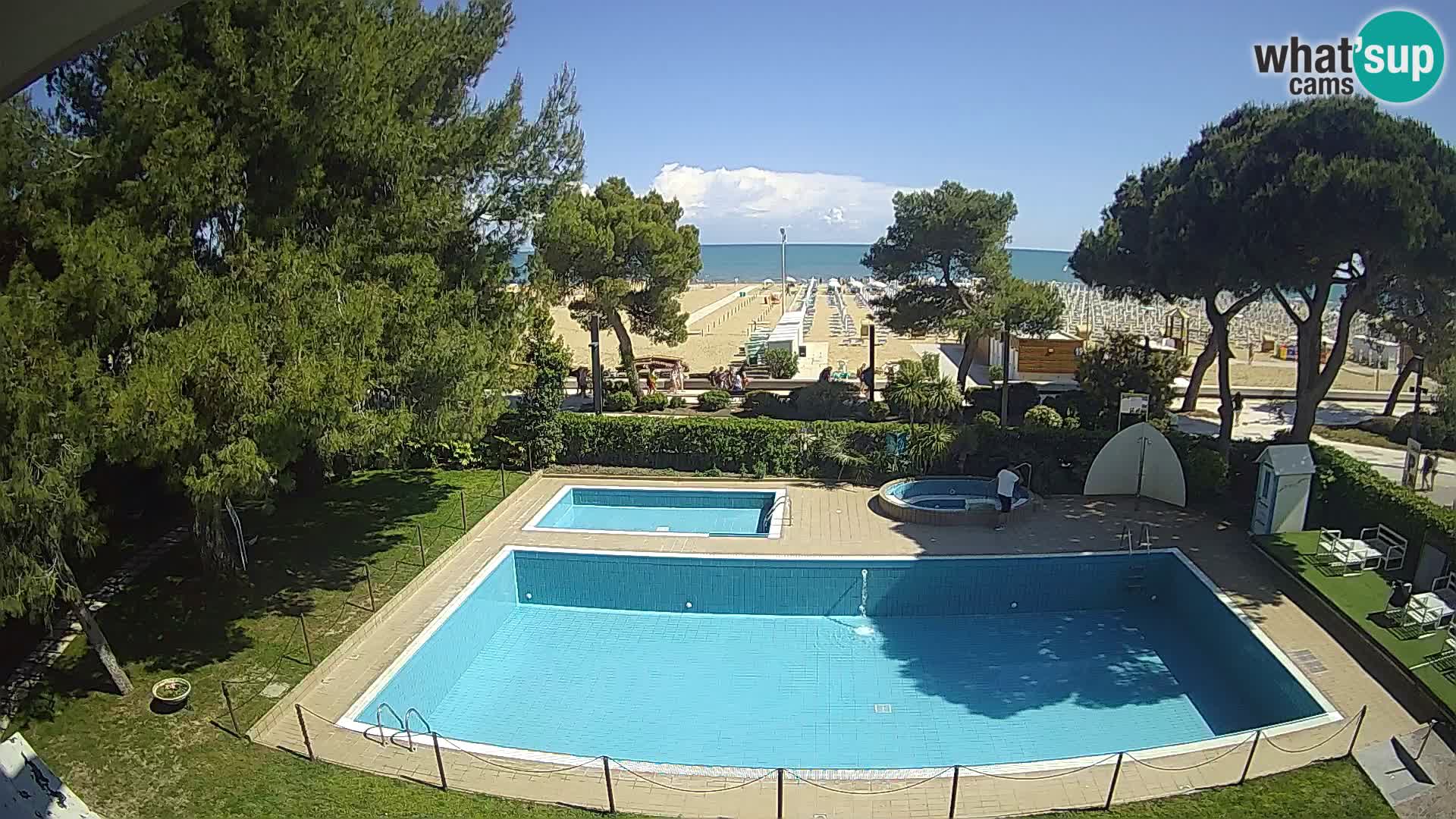 Webcam LIGNANO Hotel ATLANTIC  – Lignano Sabbiadoro Strand
