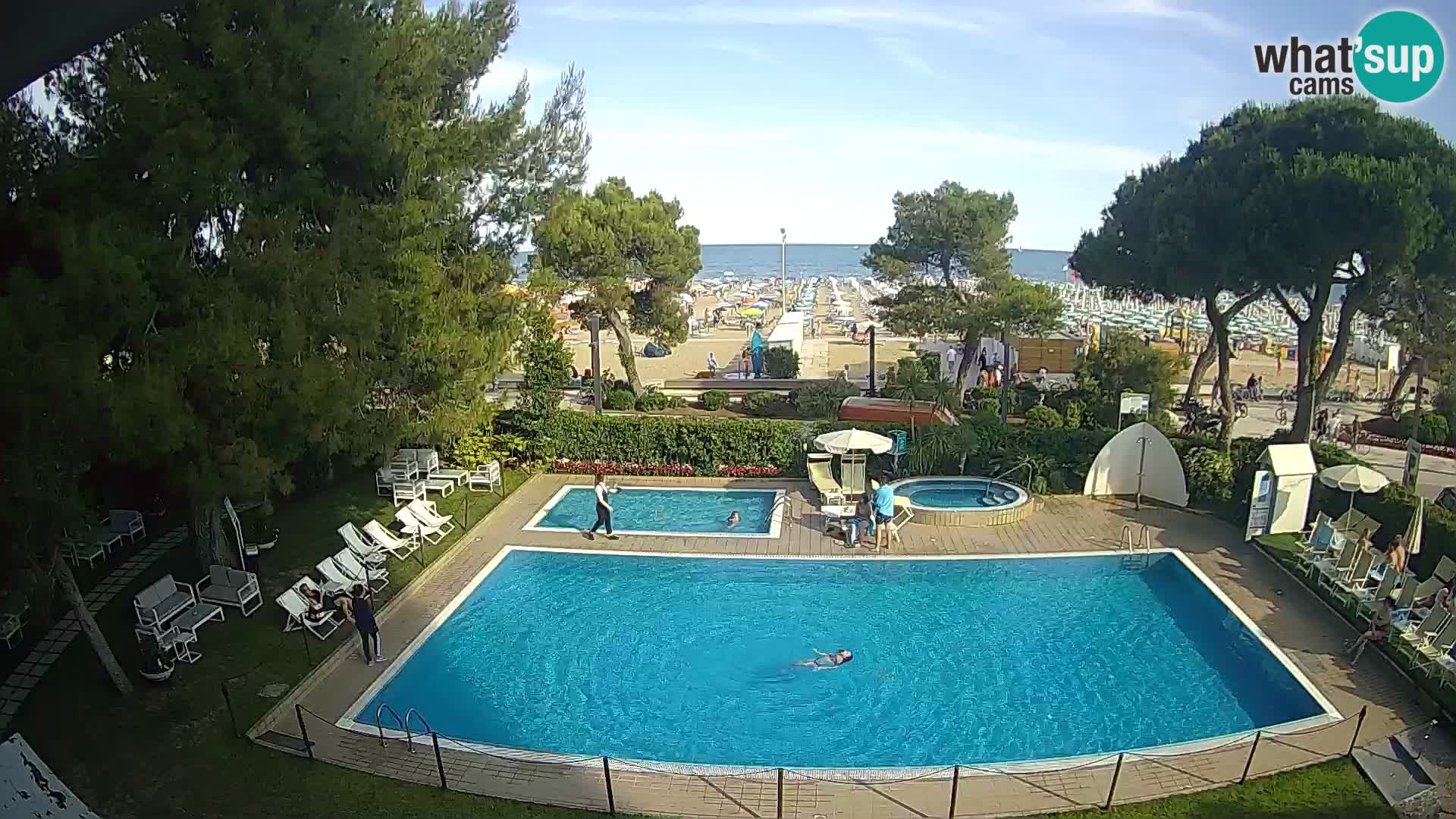 Livecam Lignano hotel Atlantic – Lignano Sabbiadoro beach