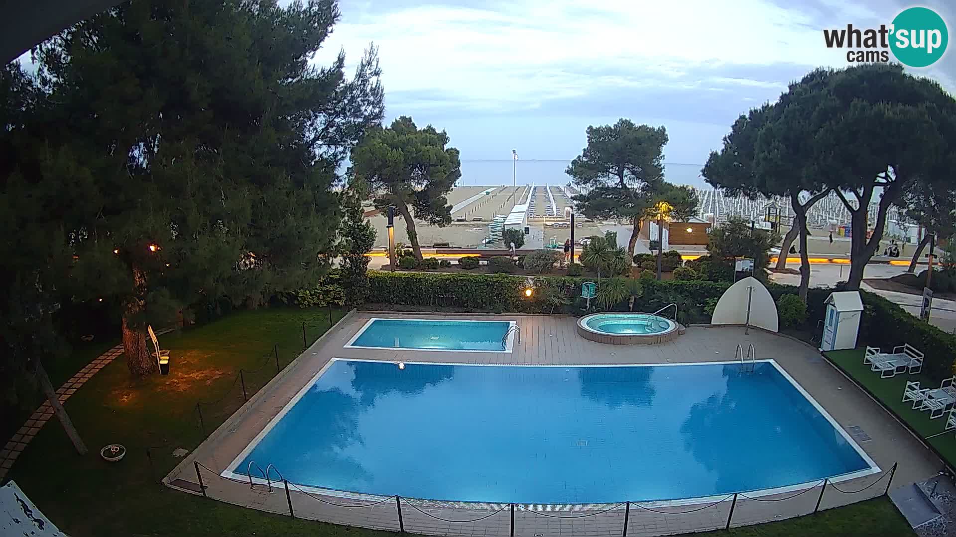 Livecam Lignano hotel Atlantic – Lignano Sabbiadoro beach