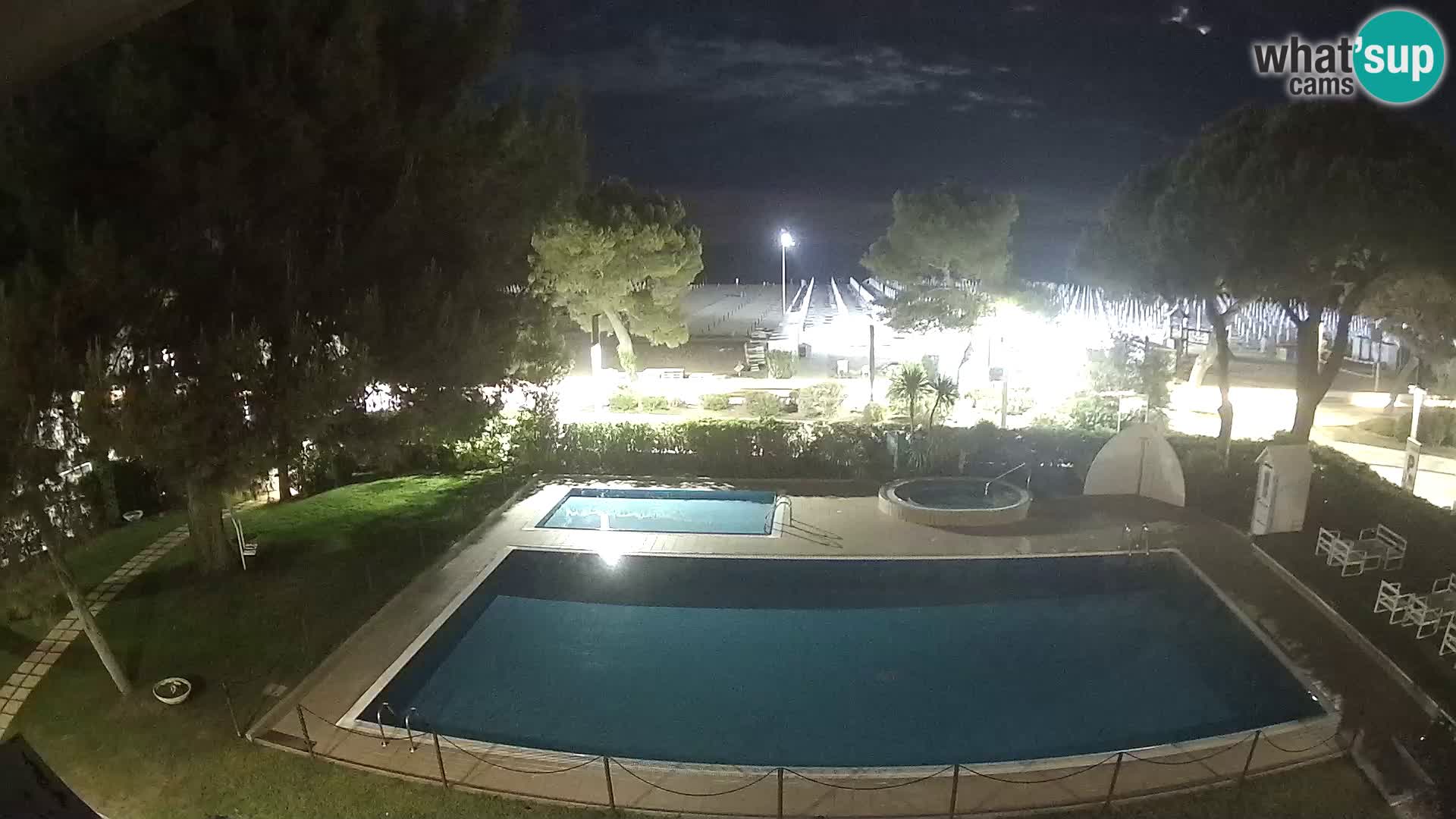Web kamera Lignano Hotel Atlantic – Plaža Sabbiadoro