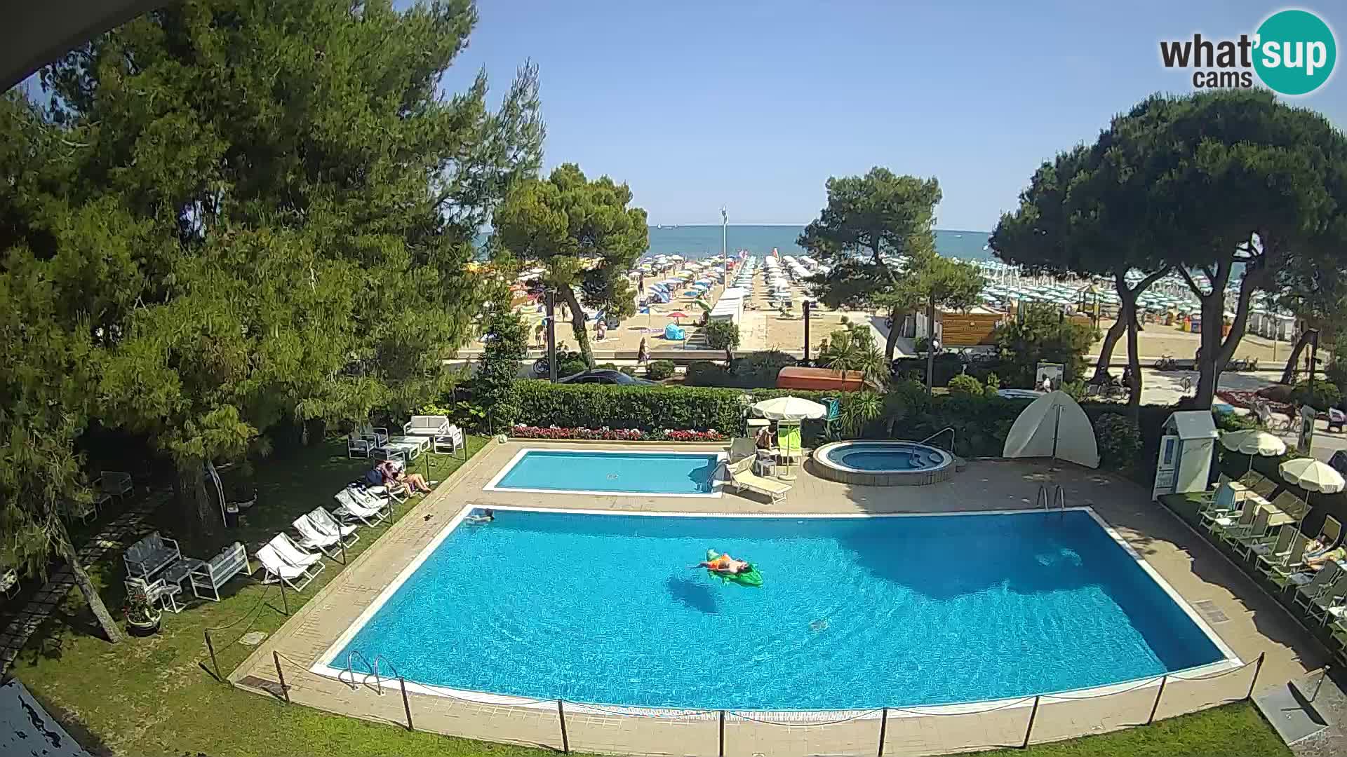 Livecam Lignano hotel Atlantic – Lignano Sabbiadoro beach