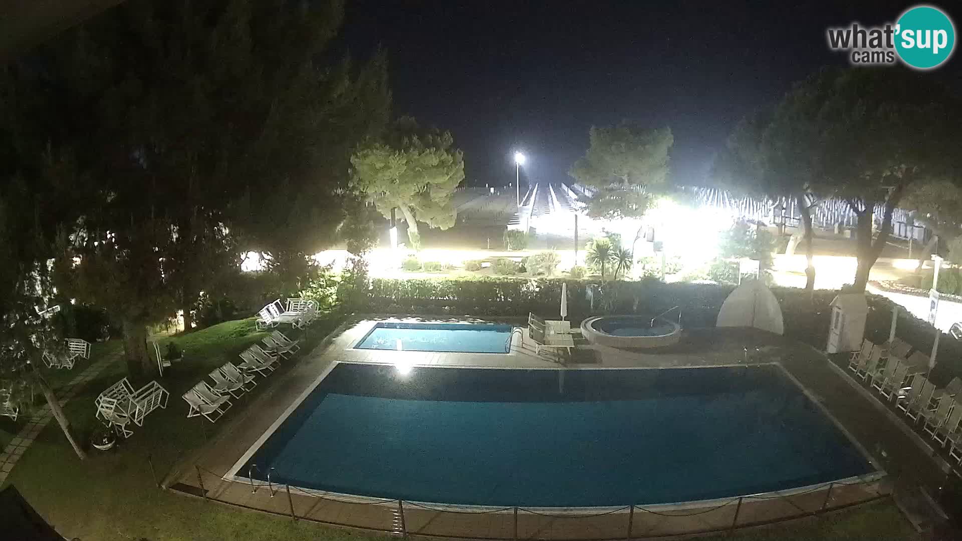Web kamera Lignano Hotel Atlantic – Plaža Sabbiadoro