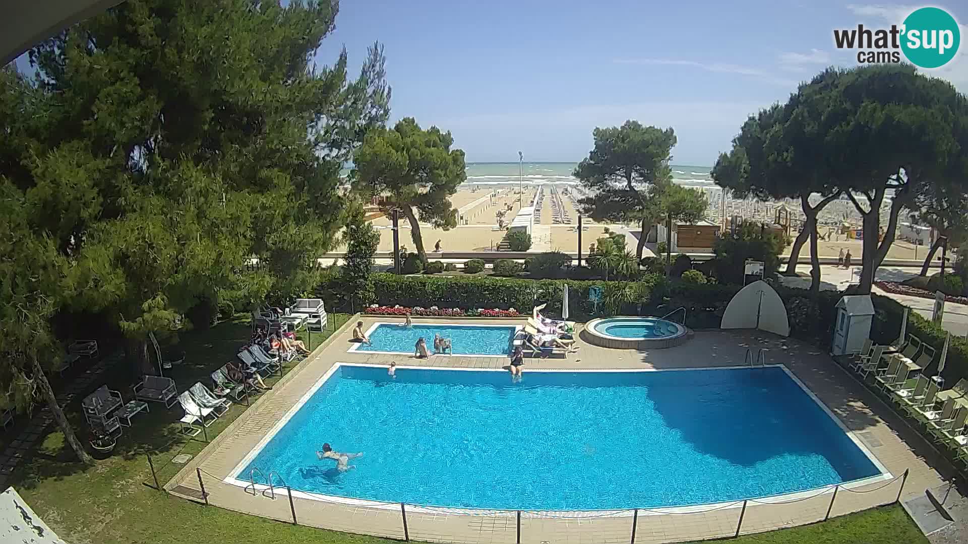 Livecam Lignano hotel Atlantic – Lignano Sabbiadoro beach