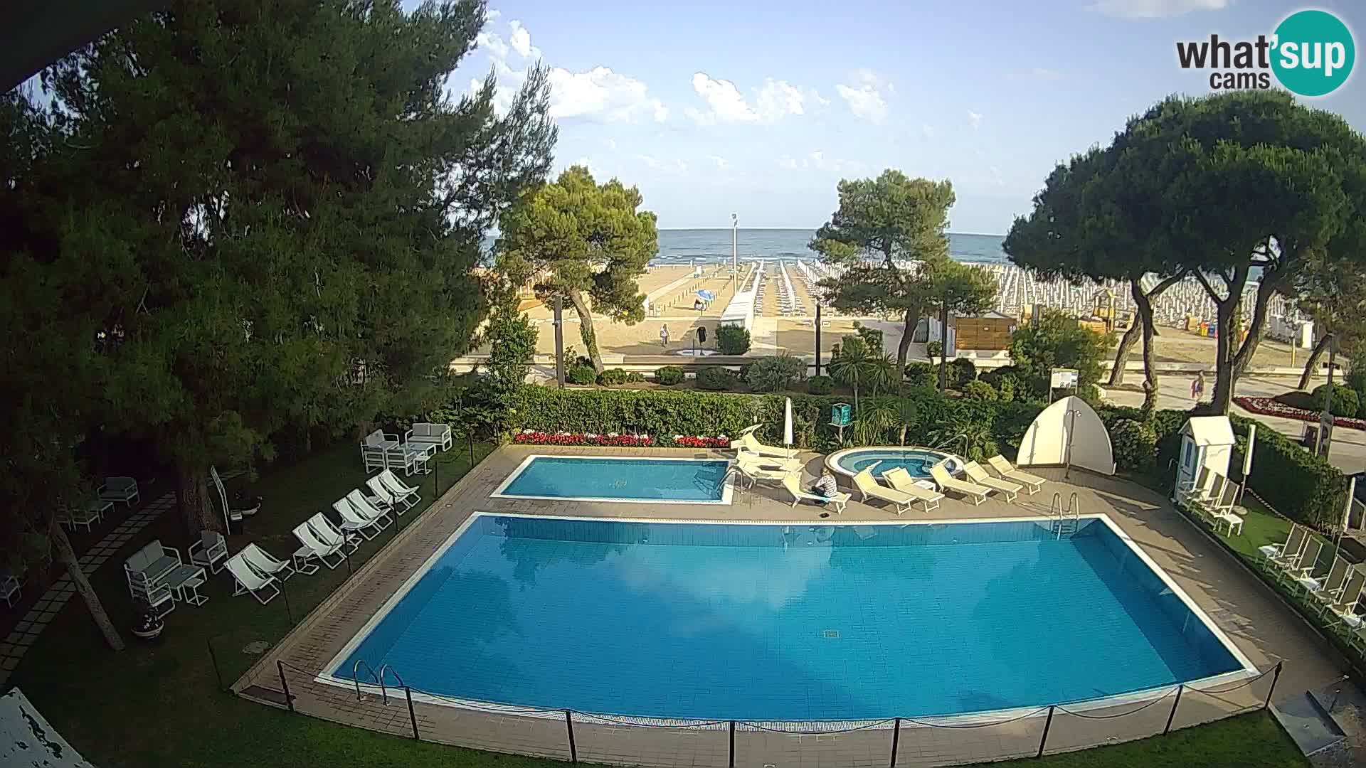 Webcam LIGNANO Hotel ATLANTIC  – Lignano Sabbiadoro Strand
