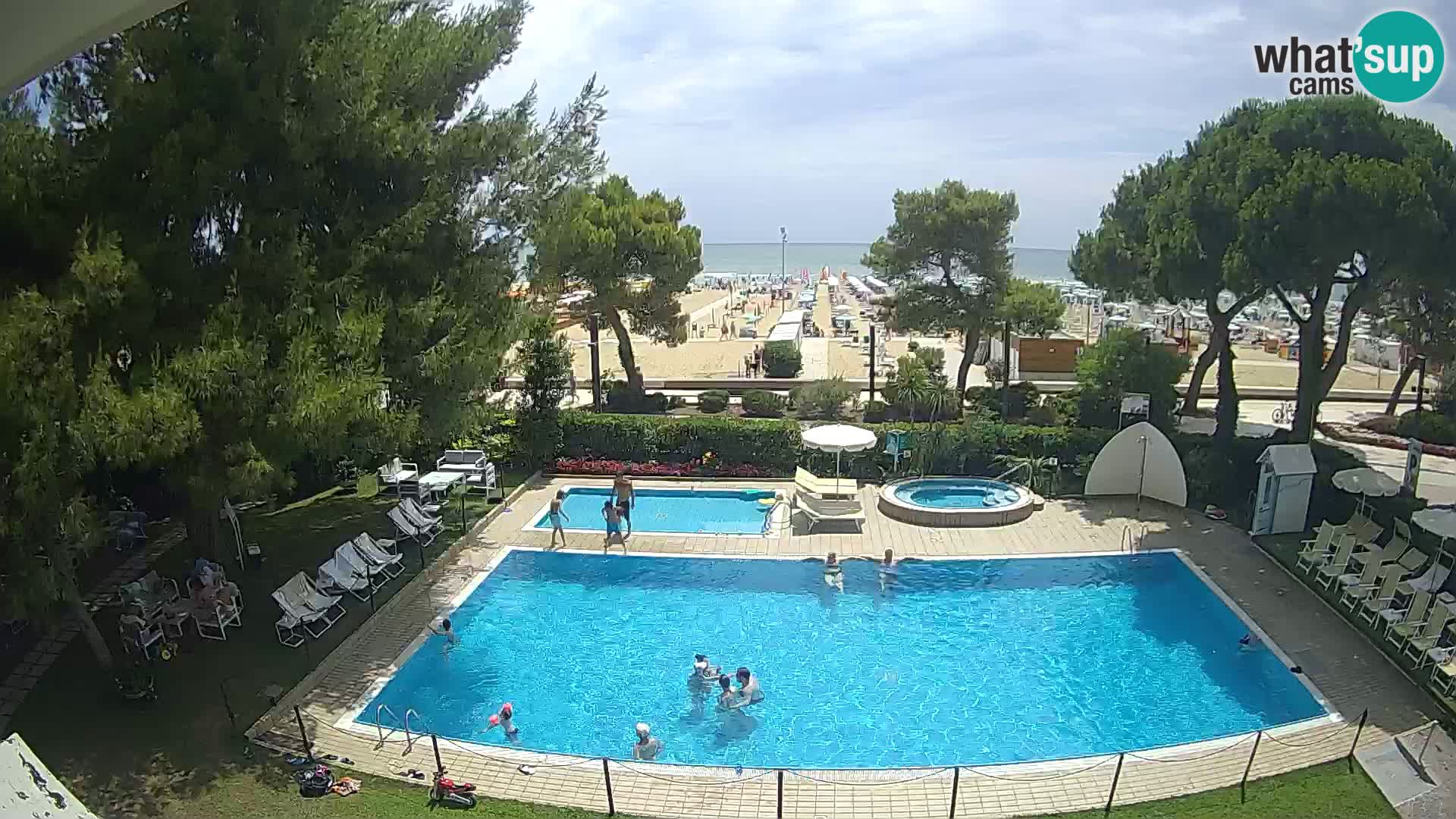 Livecam Lignano hotel Atlantic – Lignano Sabbiadoro beach