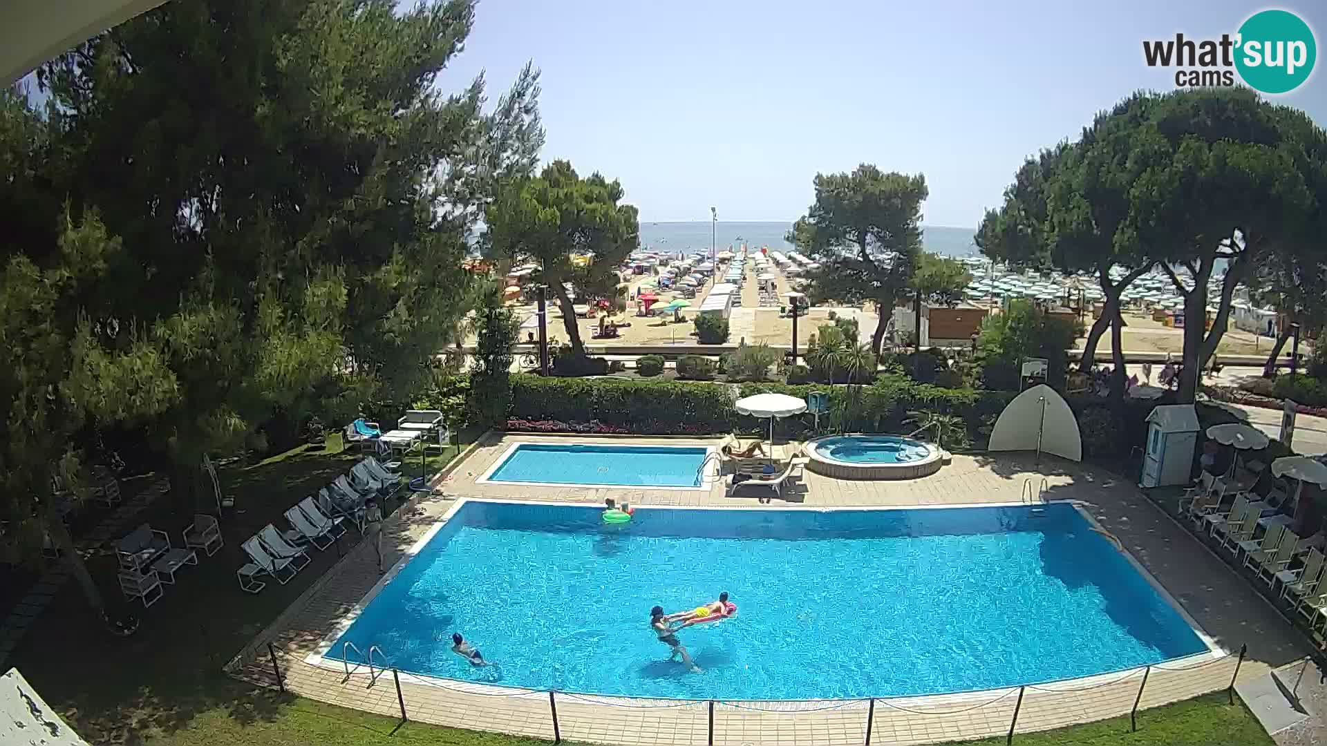 Livecam Lignano hotel Atlantic – Lignano Sabbiadoro beach