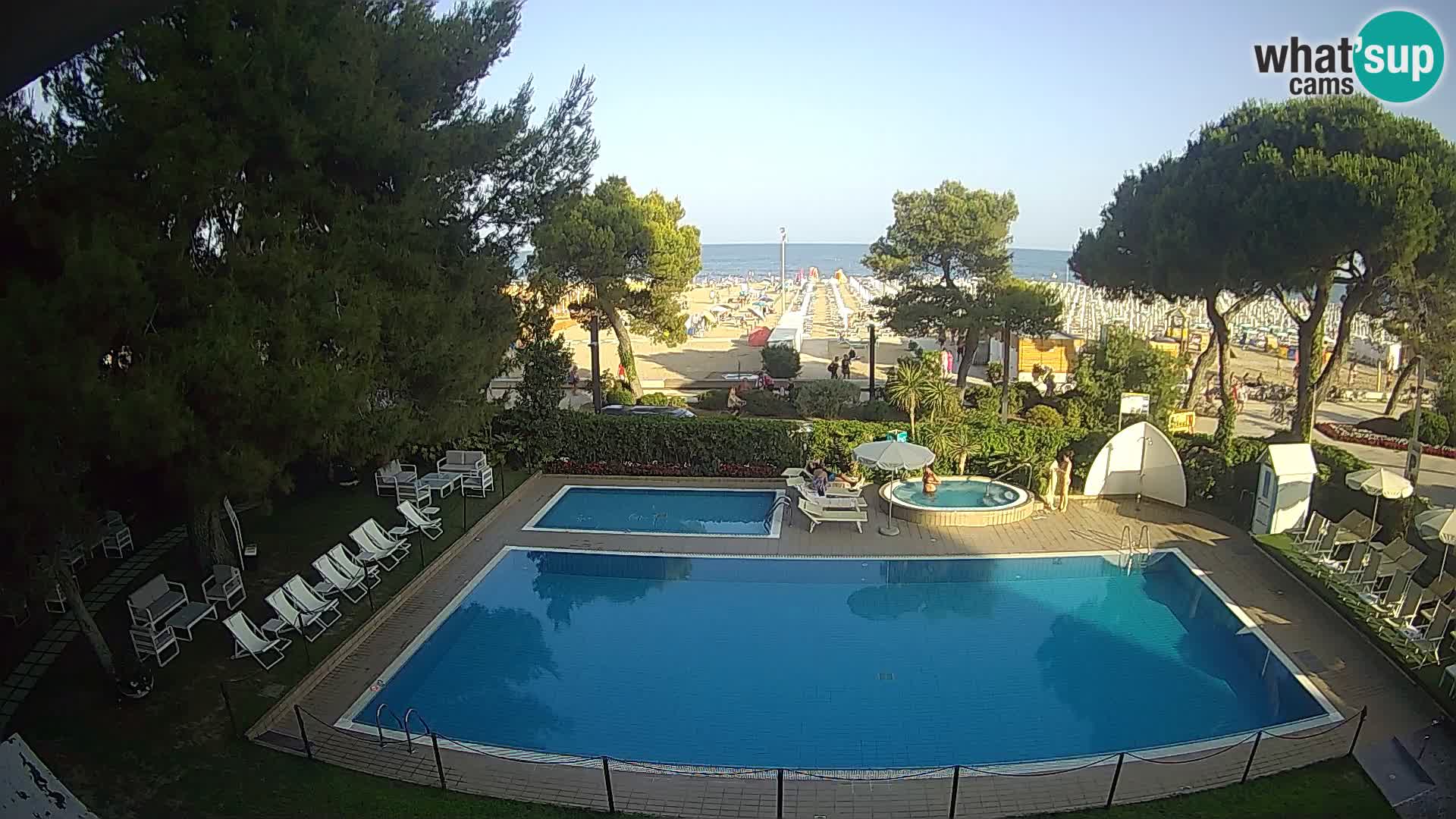 Livecam Lignano hotel Atlantic – Lignano Sabbiadoro beach