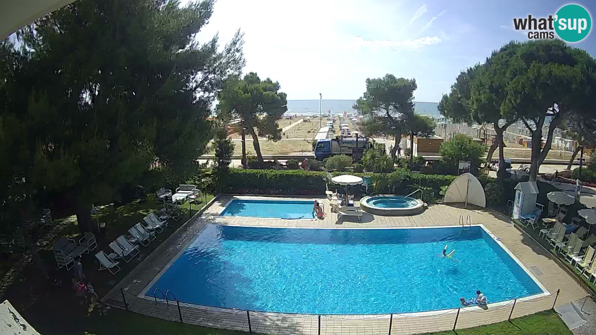 Livecam Lignano hotel Atlantic – Lignano Sabbiadoro beach