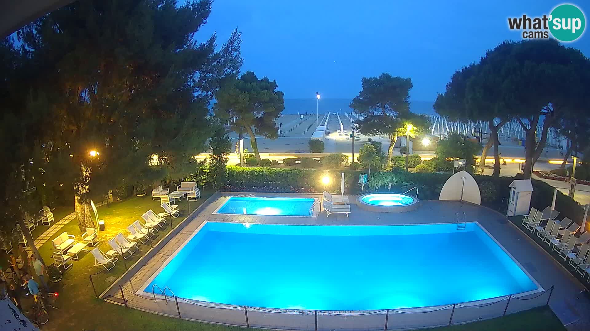 Webcam LIGNANO Hotel ATLANTIC  – Lignano Sabbiadoro Strand
