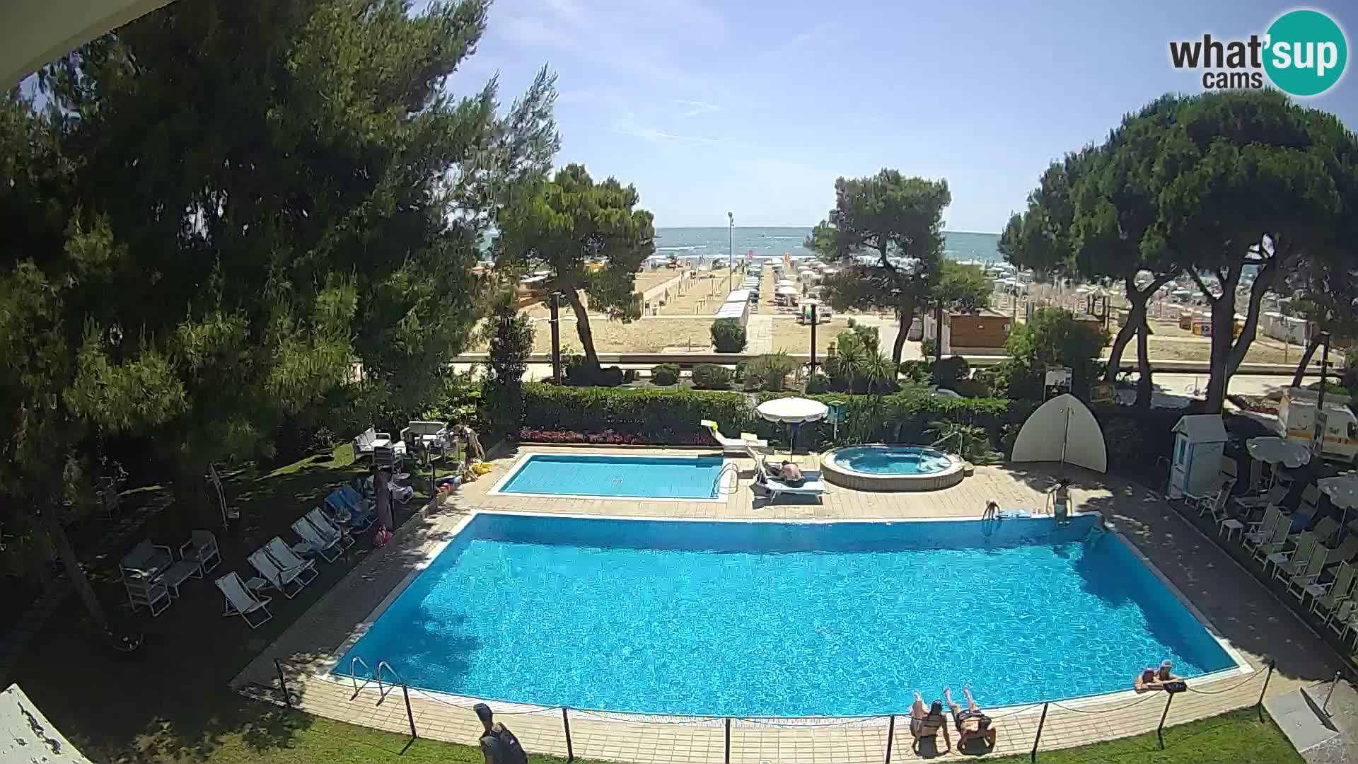 Webcam LIGNANO Hotel ATLANTIC  – Lignano Sabbiadoro Strand