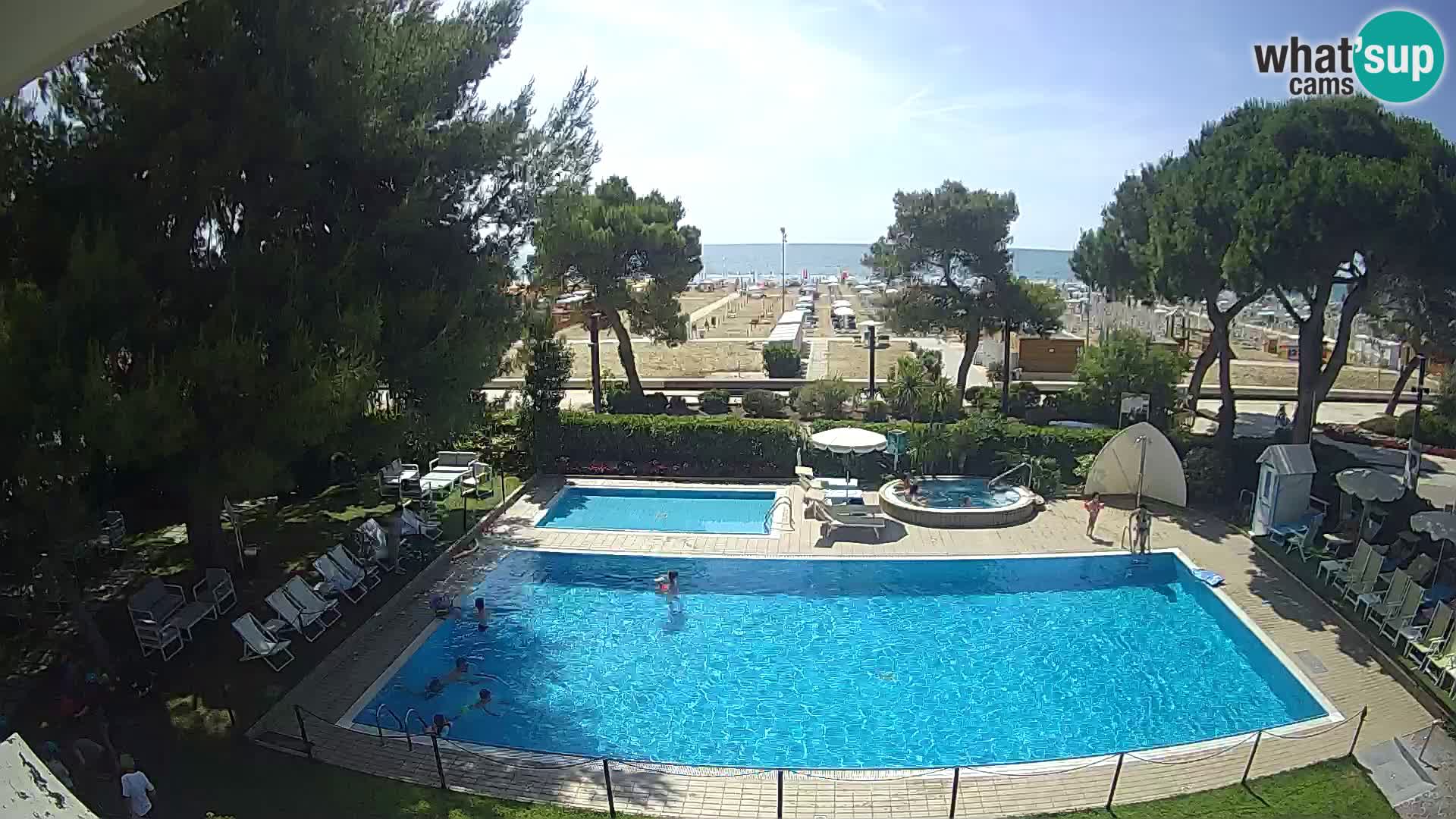Livecam Lignano hotel Atlantic – Lignano Sabbiadoro beach