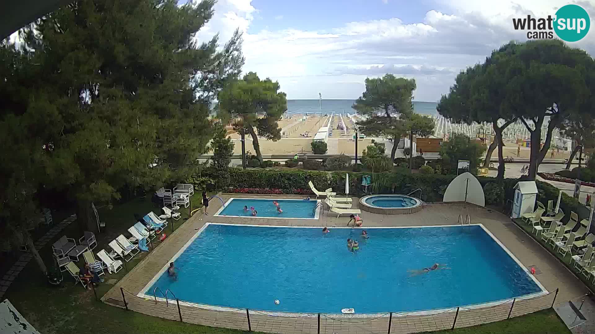Webcam LIGNANO Hotel ATLANTIC  – Lignano Sabbiadoro Strand