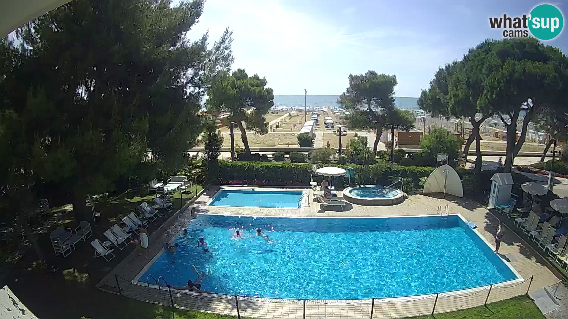 Livecam Lignano hotel Atlantic – Lignano Sabbiadoro beach