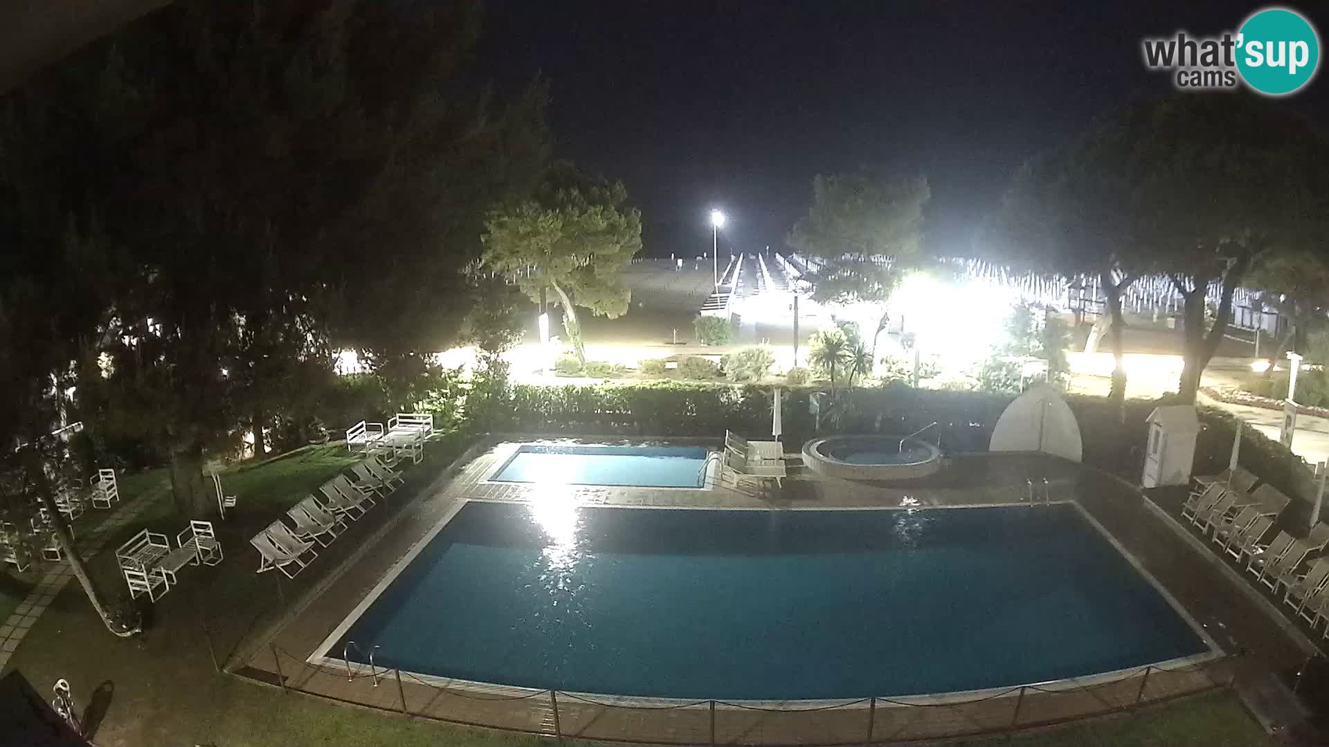 Web kamera Lignano Hotel Atlantic – Plaža Sabbiadoro