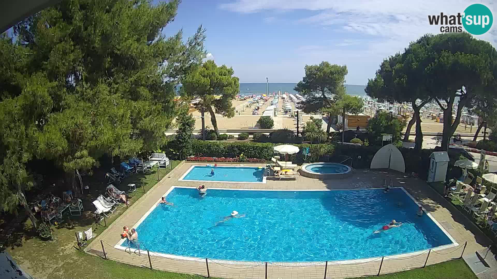 Livecam Lignano hotel Atlantic – Lignano Sabbiadoro beach