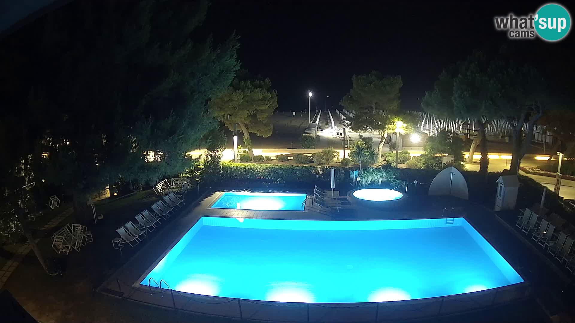 Web kamera Lignano Hotel Atlantic – Plaža Sabbiadoro